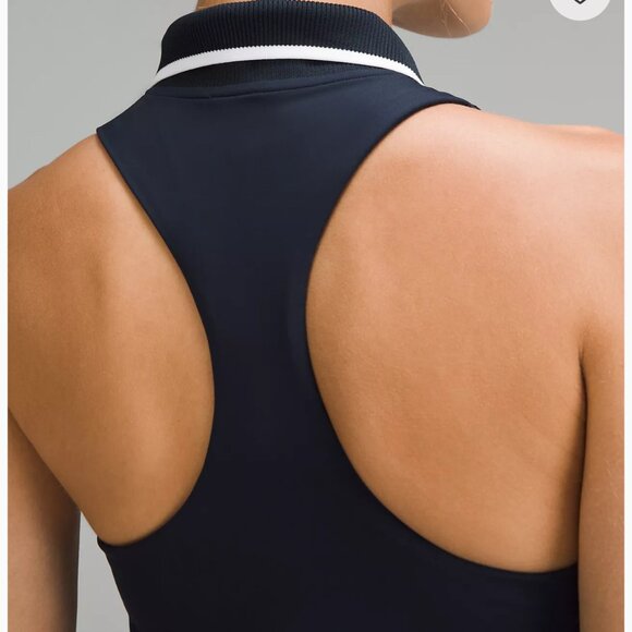 Lululemon NWOT Tennis Dress 8. True Navy/White - Picture 11 of 15
